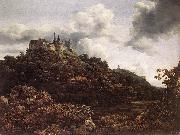 Jacob van Ruisdael Bentheim Castle oil painting artist